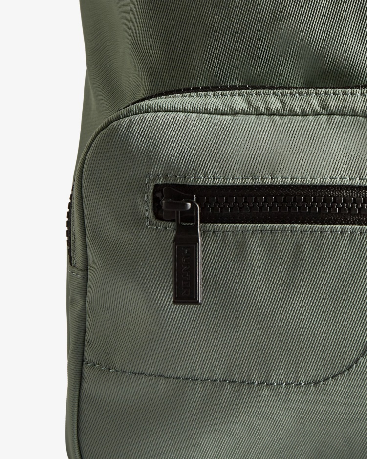 Hunter Mini Nylon Pioneer Top Clip Rugzak Sweet Gale Green