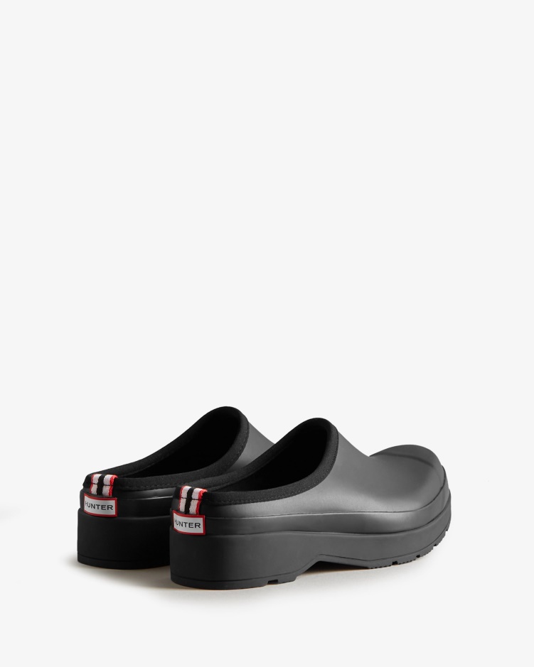 Hunter Heren Speelklompen Zwart