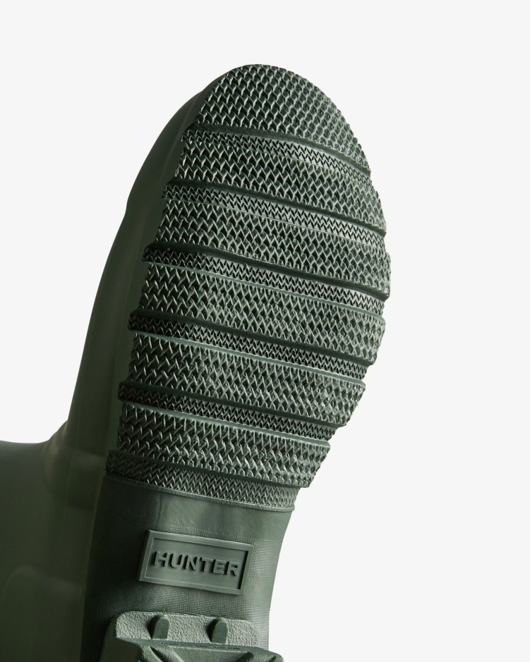 Hunter Originele Korte Regenlaarzen Voor Dames Hunter Groen
