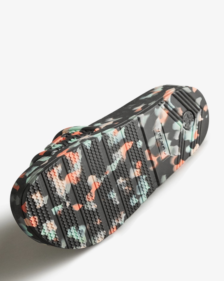 Hunter Bloom-marmerdia's Voor Dames Zwart