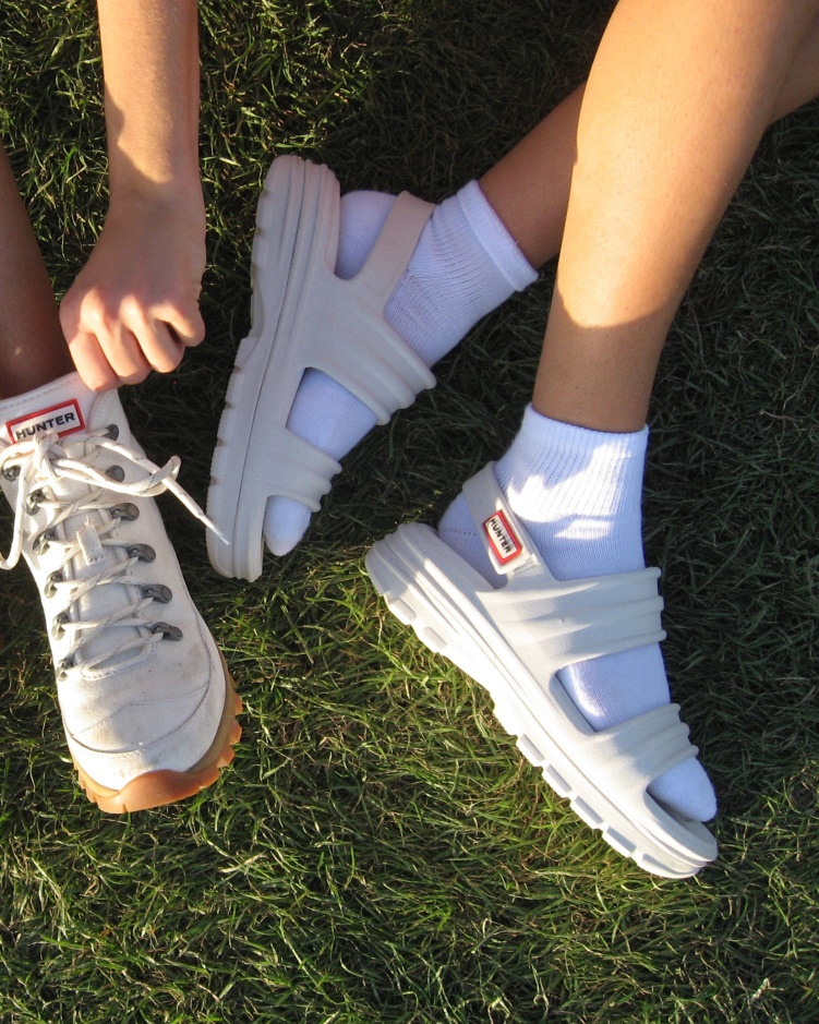 Hunter Bloom Sandaal Voor Dames Wit