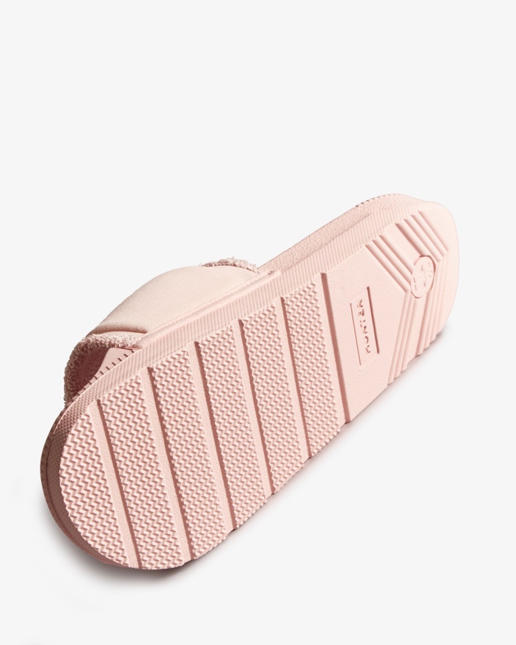 Hunter Verstelbare Damesslippers Azalea Roze