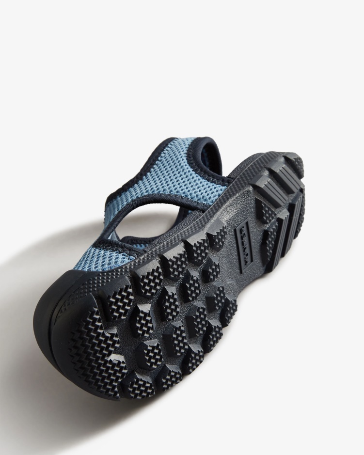 Hunter Little Kids (18 Maanden-6 Jaar) Mesh Outdoor Wandelsandalen Stornoway Blauw-navy