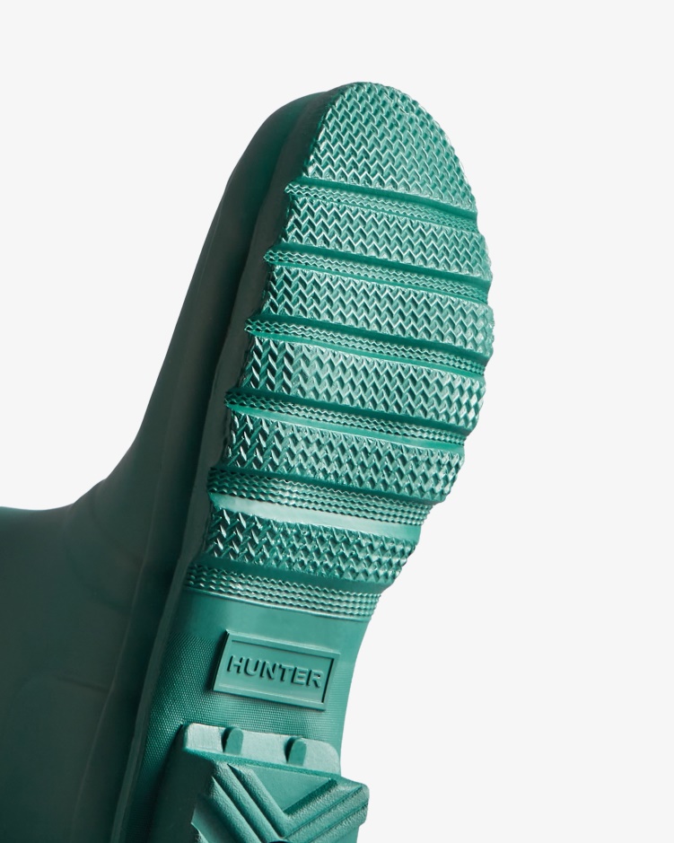 Hunter Lange Verstelbare Regenlaarzen Voor Dames Loch Awe Blue-glenmore Rose