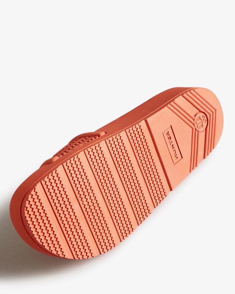 Hunter Bloom Slides Voor Dames Sun-cup Oranje