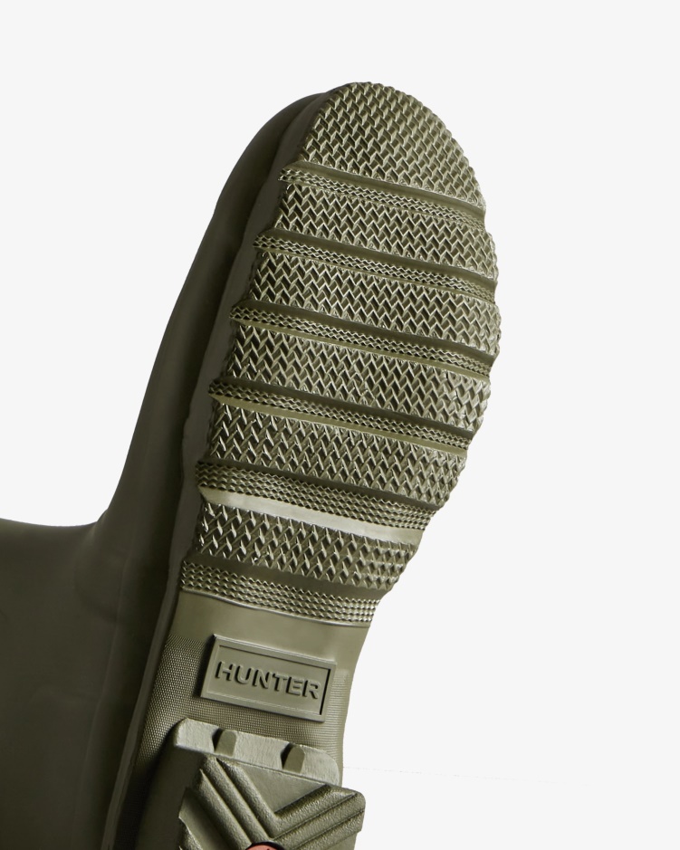 Hunter Originele Hoge Regenlaarzen Voor Dames Olijfblad