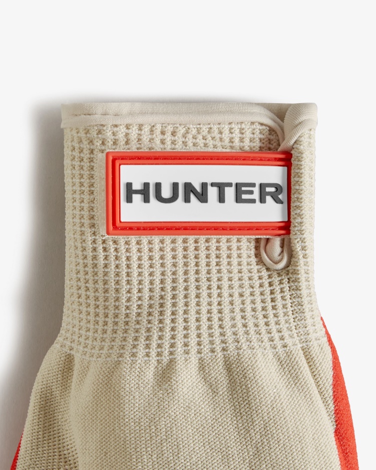 Hunter Rubberen Tuinhandschoenen Logo Rood