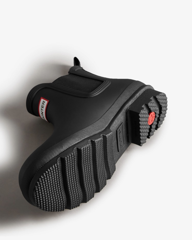 Hunter Geïsoleerde Chelsea Boots Voor Heren Zwart