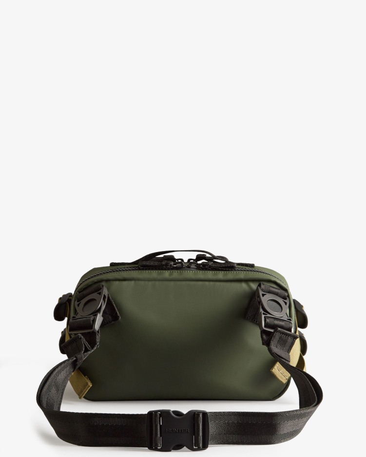 Hunter Explorer Multiway Crossbody Tas Maa Groen