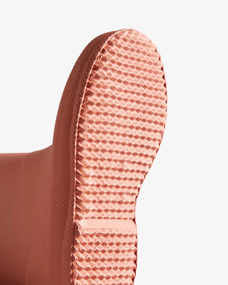 Hunter Original Kids First (18 Maanden-8 Jaar) Regenlaarzen Ruw Roze