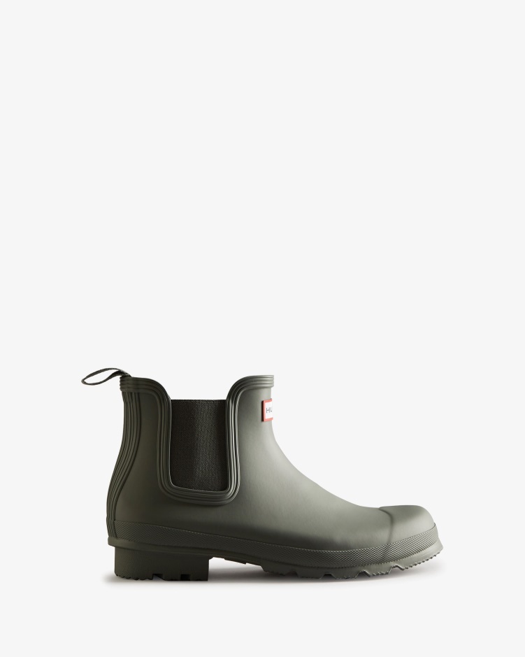 Hunter Heren Originele Chelsea Boots Urban Grey