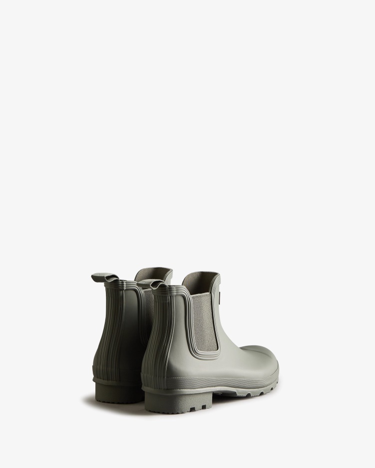 Hunter Heren Originele Chelsea Boots Urban Grey