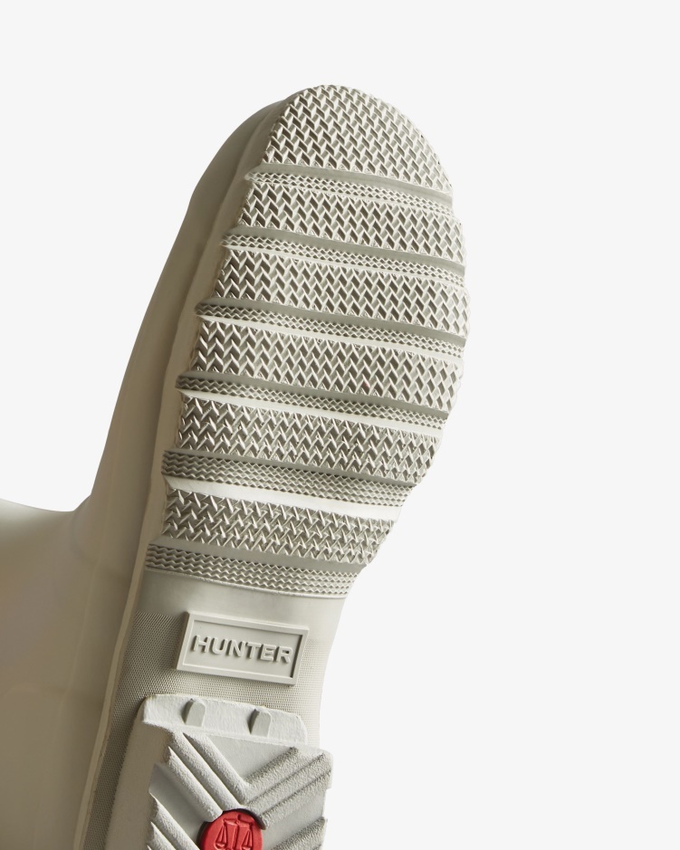 Hunter Verstelbare Regenlaarzen Met Korte Rug Voor Dames Ice Grey-urban Grey