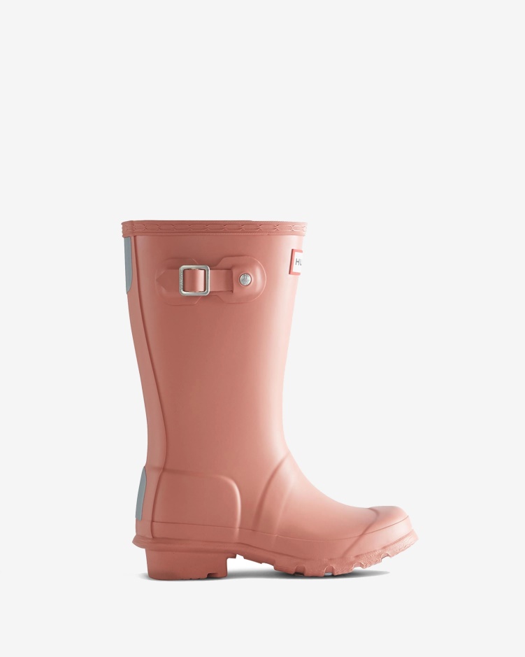 Hunter Original Big Kids (5-11 Jaar) Regenlaarzen Ruw Roze