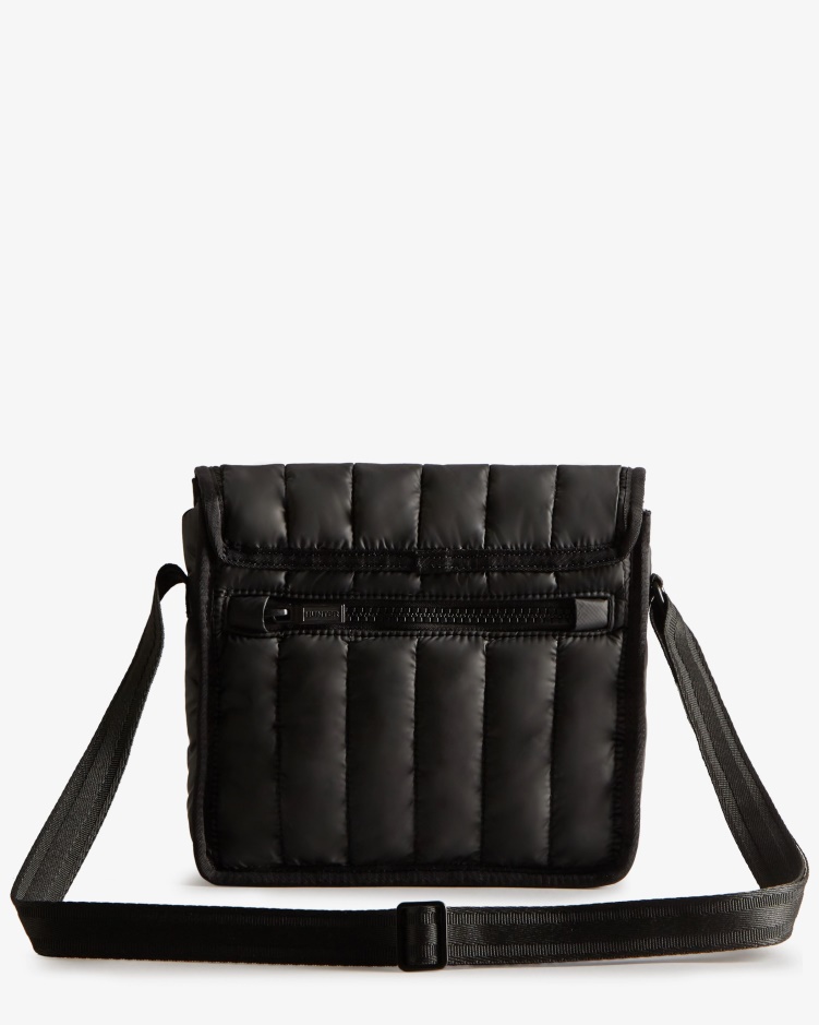 Hunter Intrepid Puffer Mini Messenger Bag Zwart