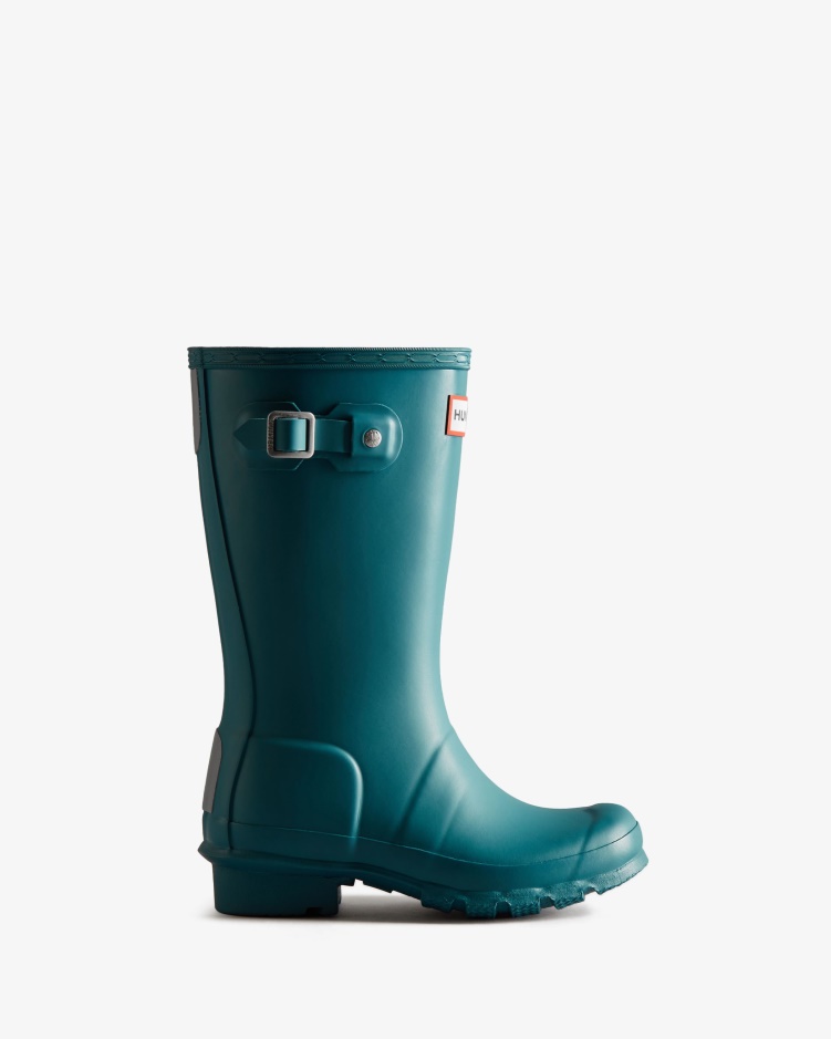 Hunter Original Big Kids (5-11 Jaar) Regenlaarzen Opaline Blauw