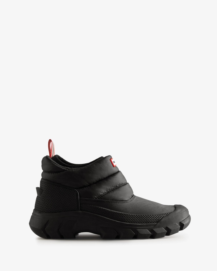 Hunter Intrepid Geïsoleerde Enkellaarsjes Voor Heren Zwart