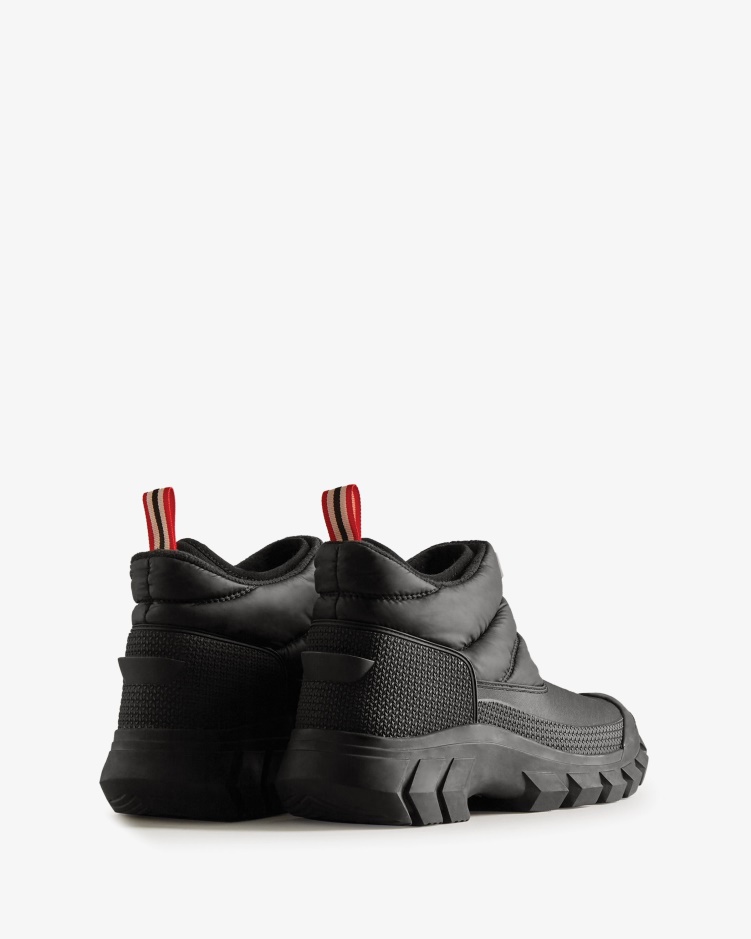 Hunter Intrepid Geïsoleerde Enkellaarsjes Voor Heren Zwart