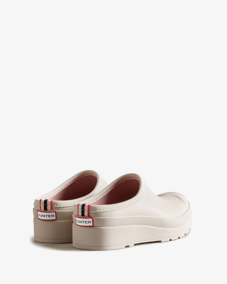 Hunter Dames Speelklompen Gegoten Lichtgrijs